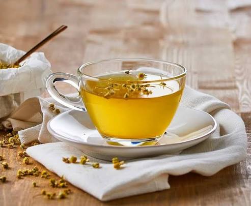 Infusão de camomila